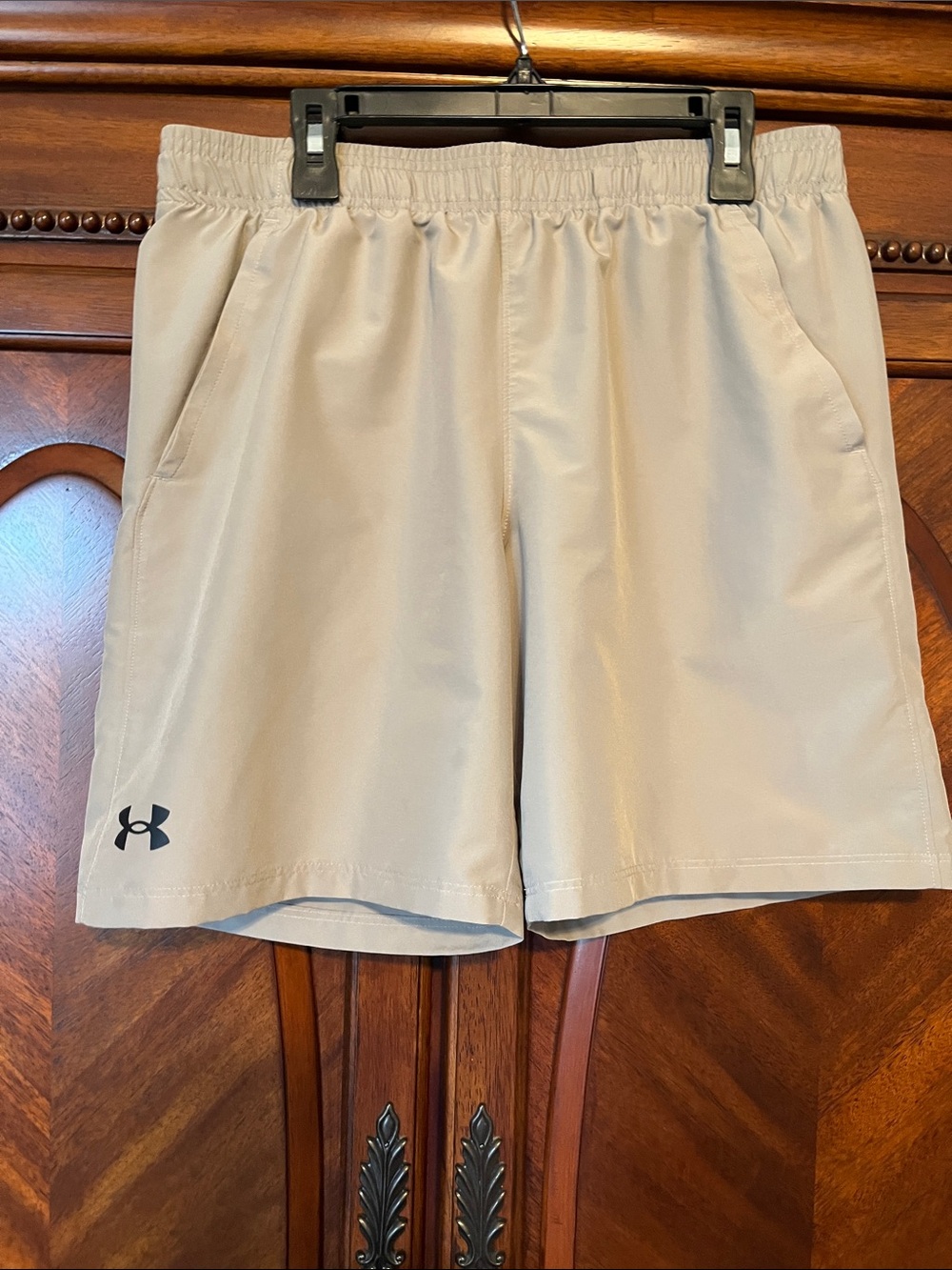 Under Armour Boy’s Tan Athletic Shorts
